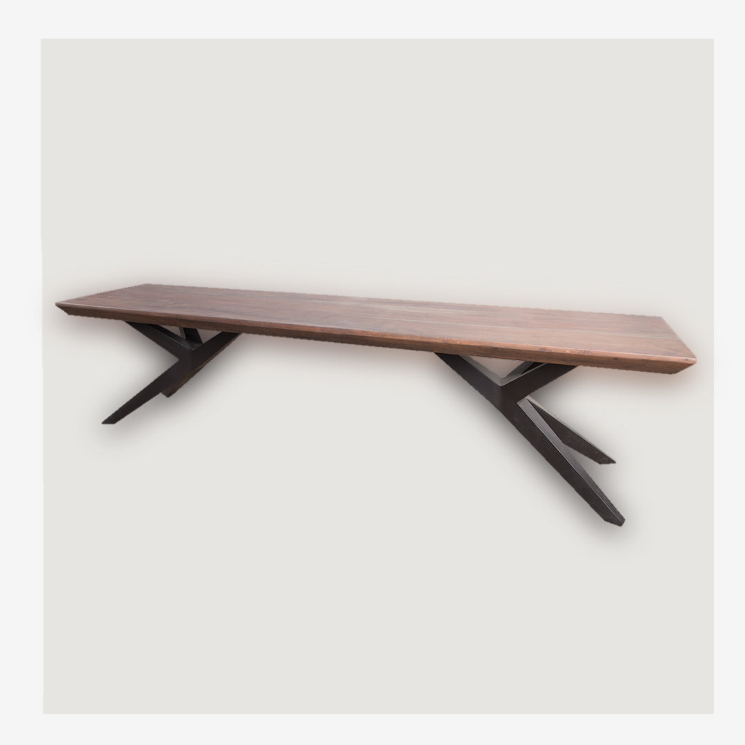Banca en madera de la india